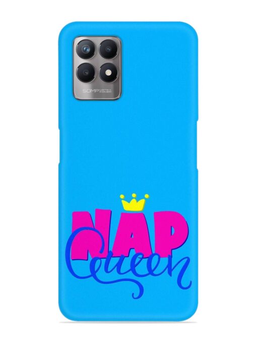 Nap Queen Quote Snap Case for Realme 8I Zapvi