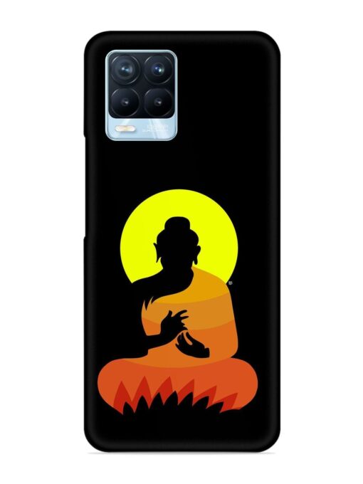 Buddha Art Black Snap Case for Realme 8 Pro Zapvi