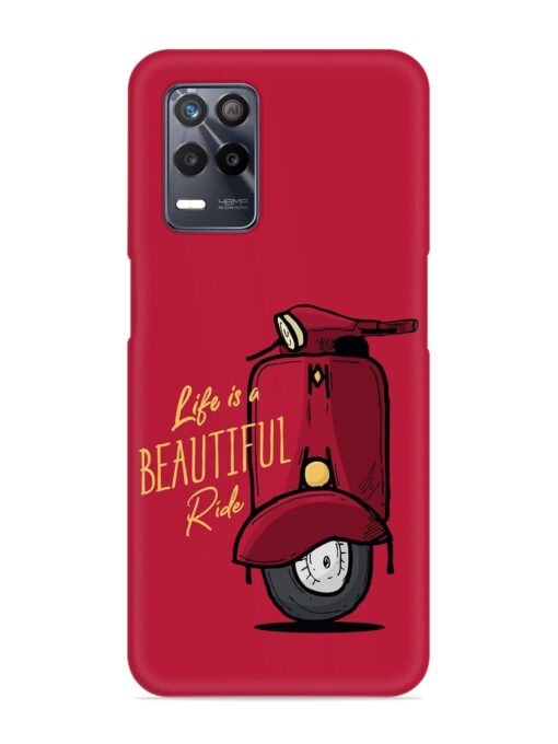 Life Is Beautiful Rides Snap Case for Realme 8S (5G) Zapvi