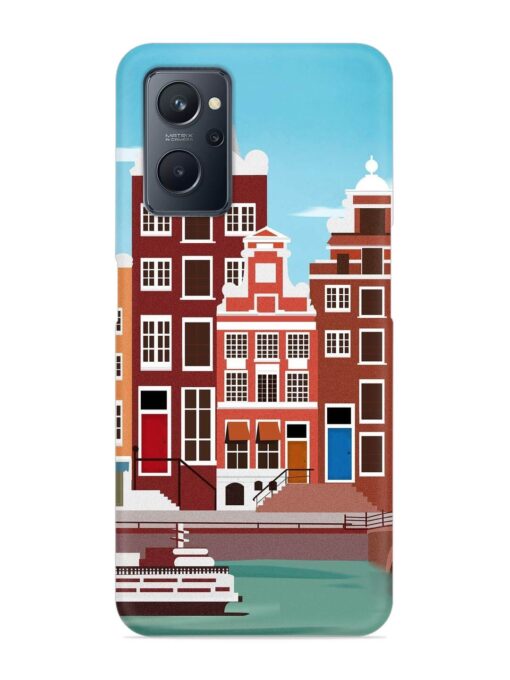 Scenery Architecture Amsterdam Landscape Snap Case for Realme 9I (4G) Zapvi