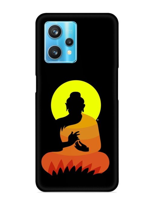 Buddha Art Black Snap Case for Realme 9 Pro Plus (5G) Zapvi