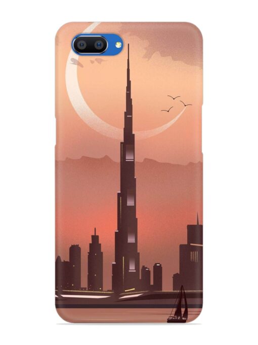 Landmark Burj Khalifa Snap Case for Realme C1 Zapvi
