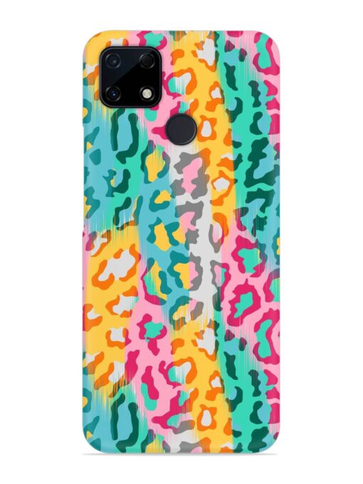 Seamless Vector Colorful Snap Case for Realme C25S Zapvi