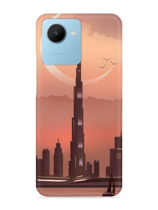 Landmark Burj Khalifa Snap Case for Realme C30S Zapvi