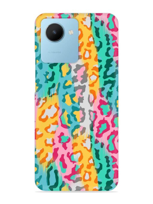 Seamless Vector Colorful Snap Case for Realme C30S Zapvi