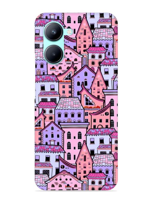 Seamless Pattern Houses Snap Case for Realme C33 Zapvi