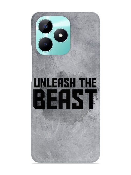 Unleash The Beast Snap Case for Realme C51 Zapvi