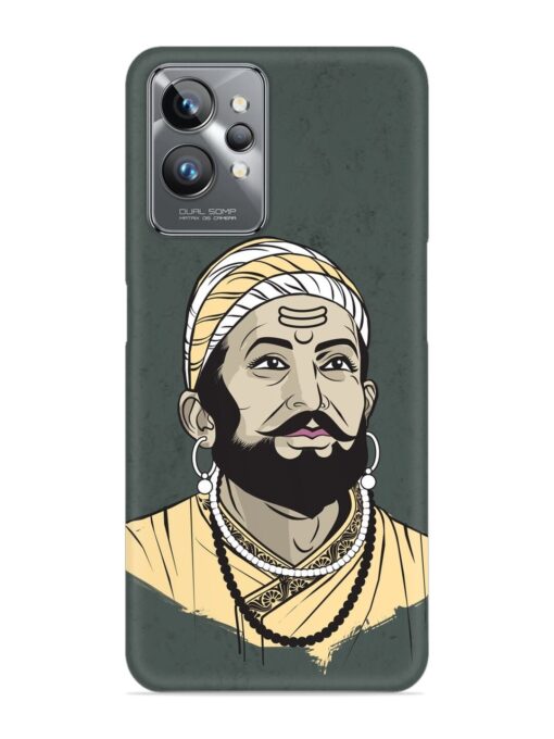 Shivaji Maharaj Vector Art Snap Case for Realme Gt 2 Pro Zapvi
