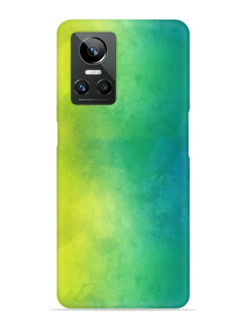 Yellow Green Gradient Snap Case for Realme Gt Neo 3 Zapvi