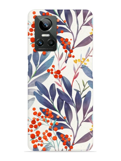 Seamless Floral Pattern Snap Case for Realme Gt Neo 3 Zapvi