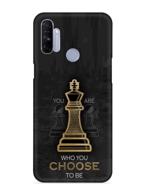You Are Who Choose To Be Snap Case for Realme Narzo 20A Zapvi