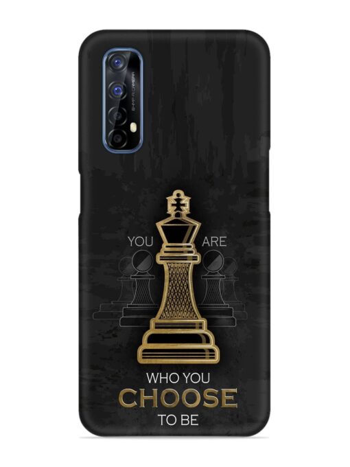 You Are Who Choose To Be Snap Case for Realme Narzo 20 Pro Zapvi