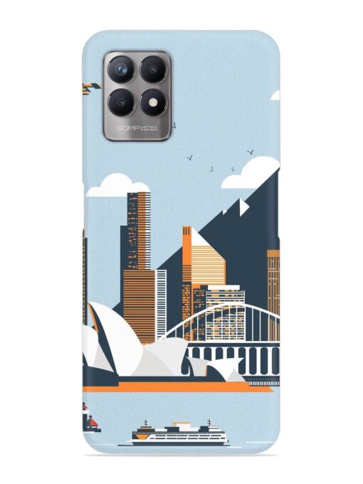 Sydney Opera Landscape Snap Case for Realme Narzo 50 (4G) Zapvi