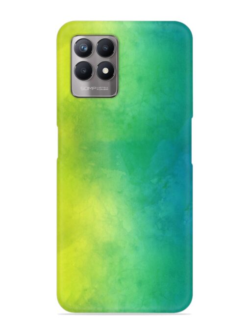 Yellow Green Gradient Snap Case for Realme Narzo 50 (4G) Zapvi
