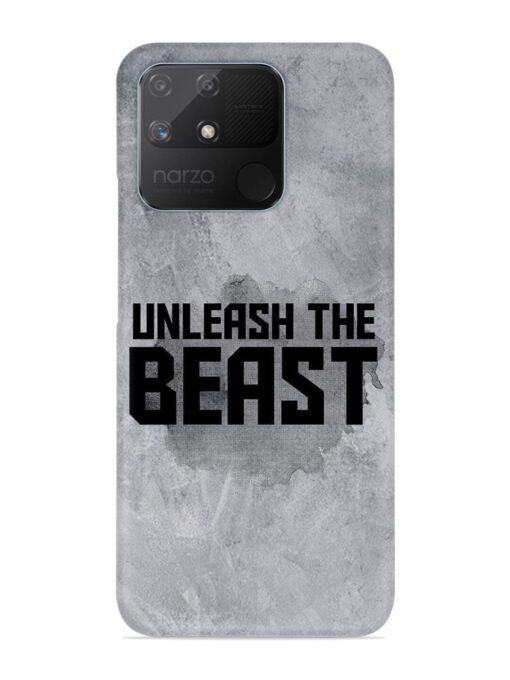 Unleash The Beast Snap Case for Realme Narzo 50A Zapvi