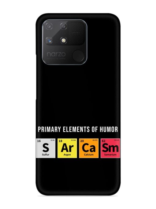 Primary Elements Humor Snap Case for Realme Narzo 50A Zapvi