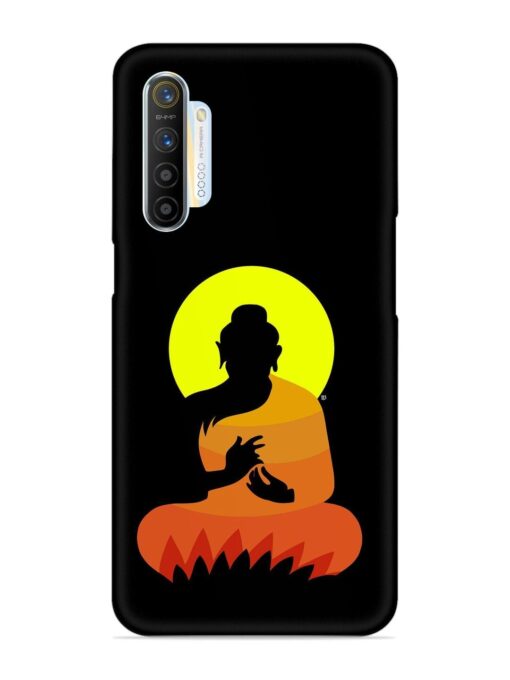 Buddha Art Black Snap Case for Realme X2 Zapvi