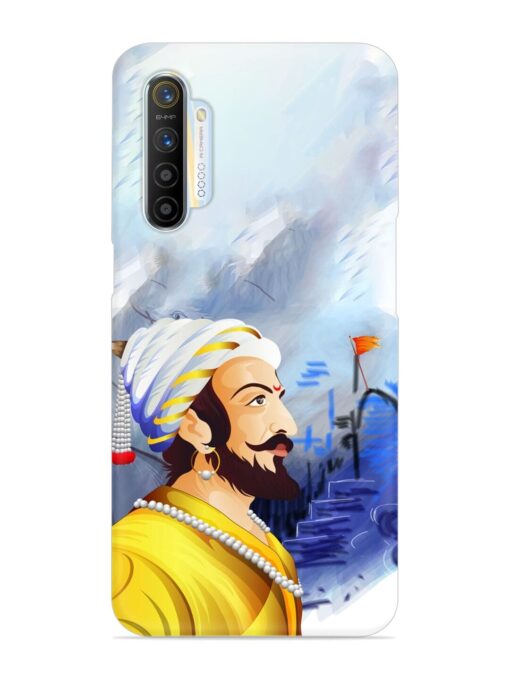 Shivaji Maharaj Color Paint Art Snap Case for Realme X2 Zapvi