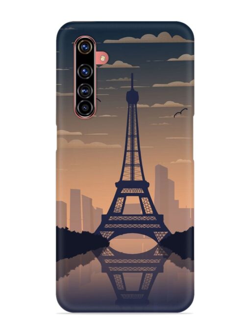 France Paris Eiffel Tower Gradient Snap Case for Realme X50 Pro Zapvi