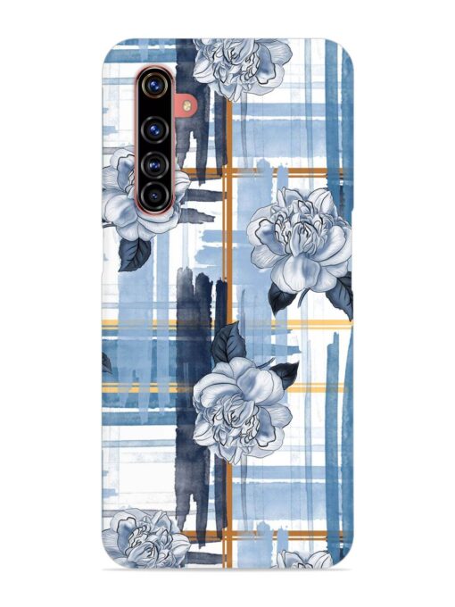 Watercolor Pattern Rose Snap Case for Realme X50 Pro Zapvi