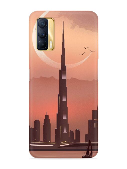 Landmark Burj Khalifa Snap Case for Realme X7 (5G) Zapvi