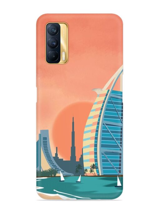 Dubai Architectural Scenery Snap Case for Realme X7 (5G) Zapvi
