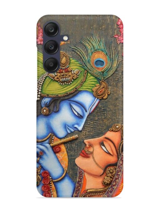 Lord Radha Krishna Flute Art Snap Case for Samsung Galaxy A05S Zapvi