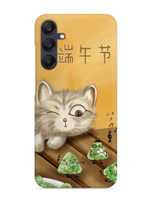 Cat Scorpion Dancing Snap Case for Samsung Galaxy A05S Zapvi