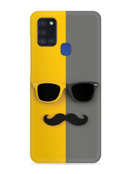 Stylish Goggle Snap Case for Samsung Galaxy A21S Zapvi