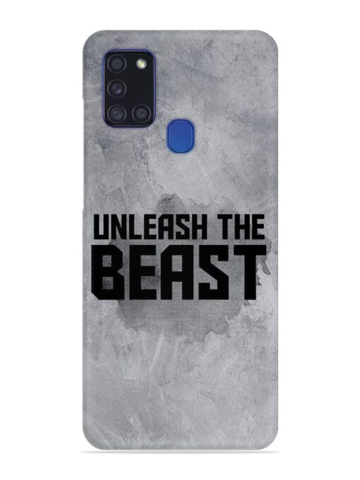 Unleash The Beast Snap Case for Samsung Galaxy A21S Zapvi