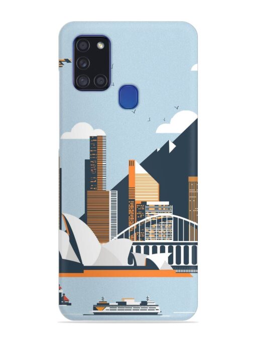 Sydney Opera Landscape Snap Case for Samsung Galaxy A21S Zapvi