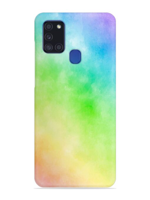 Watercolor Mixture Snap Case for Samsung Galaxy A21S Zapvi