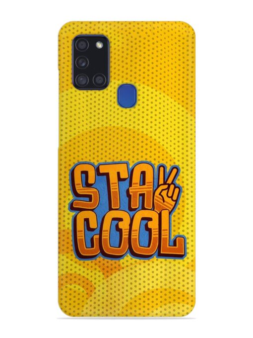 Stay Cool Snap Case for Samsung Galaxy A21S Zapvi