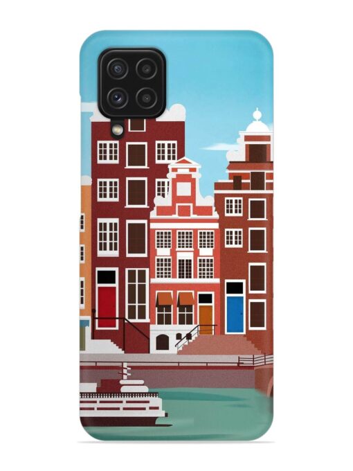 Scenery Architecture Amsterdam Landscape Snap Case for Samsung Galaxy A22 (4G) Zapvi