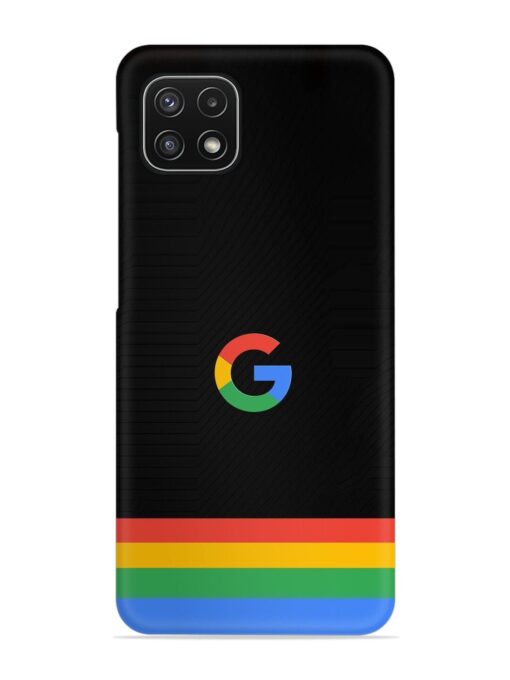 Google Logo Art Snap Case for Samsung Galaxy A22 (5G) Zapvi
