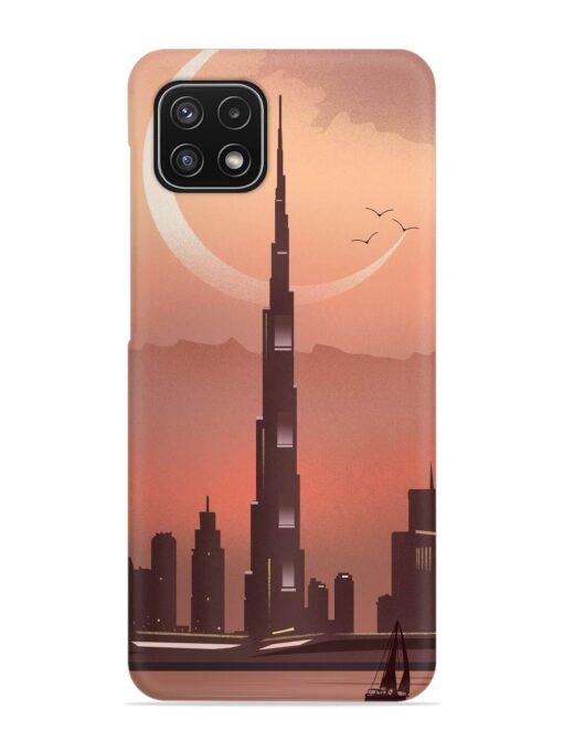 Landmark Burj Khalifa Snap Case for Samsung Galaxy A22 (5G) Zapvi