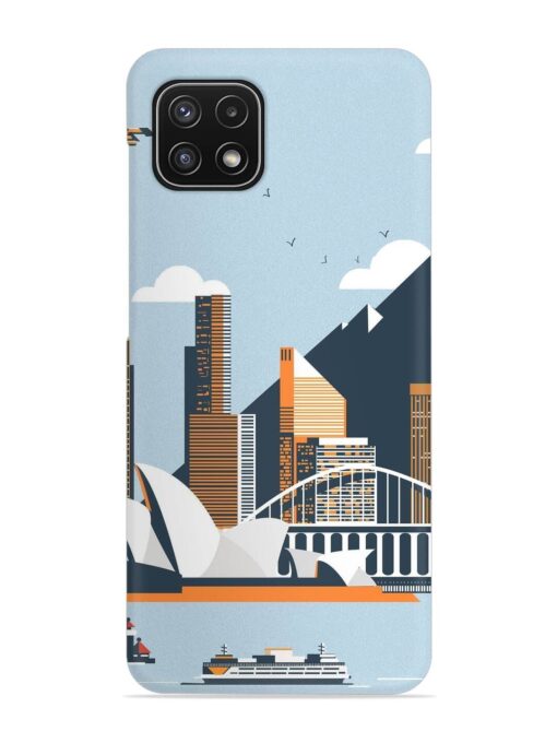 Sydney Opera Landscape Snap Case for Samsung Galaxy A22 (5G) Zapvi