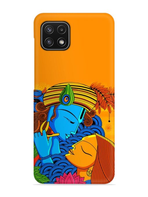 Illustration Hindu Goddess Snap Case for Samsung Galaxy A22 (5G) Zapvi