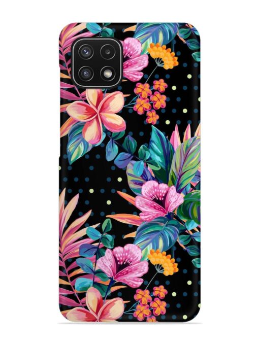 Seamless Floral Pattern Snap Case for Samsung Galaxy A22 (5G) Zapvi