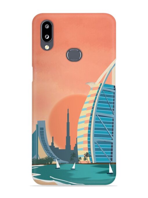 Dubai Architectural Scenery Snap Case for Samsung Galaxy A30 Zapvi