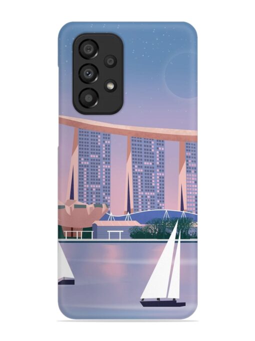 Singapore Scenery Architecture Snap Case for Samsung Galaxy A33 (5G) Zapvi