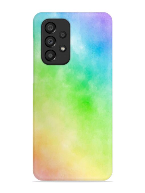 Watercolor Mixture Snap Case for Samsung Galaxy A33 (5G) Zapvi