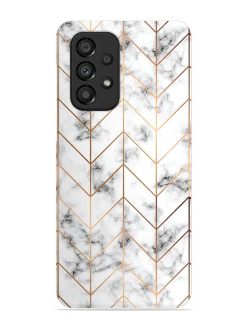 Vector Marble Texture Snap Case for Samsung Galaxy A33 (5G) Zapvi