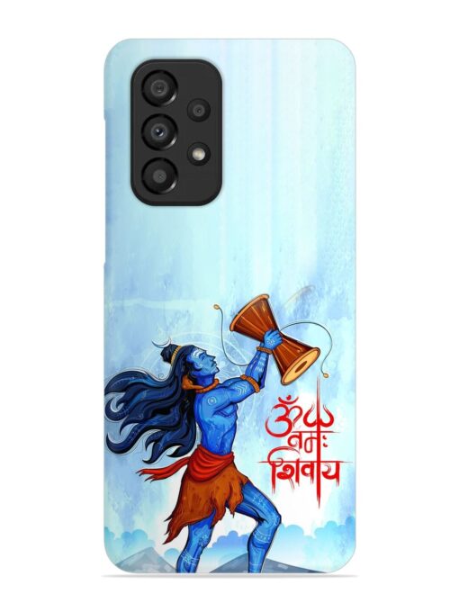 Illustration Lord Shiva Snap Case for Samsung Galaxy A33 (5G) Zapvi