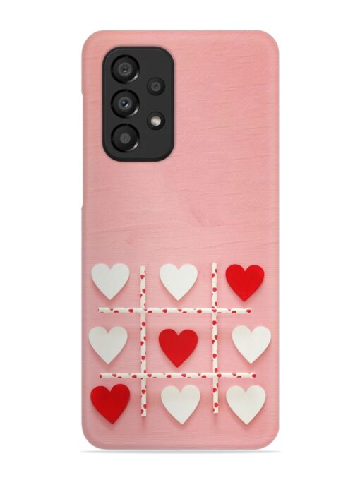 Valentines Day Concept Snap Case for Samsung Galaxy A33 (5G) Zapvi