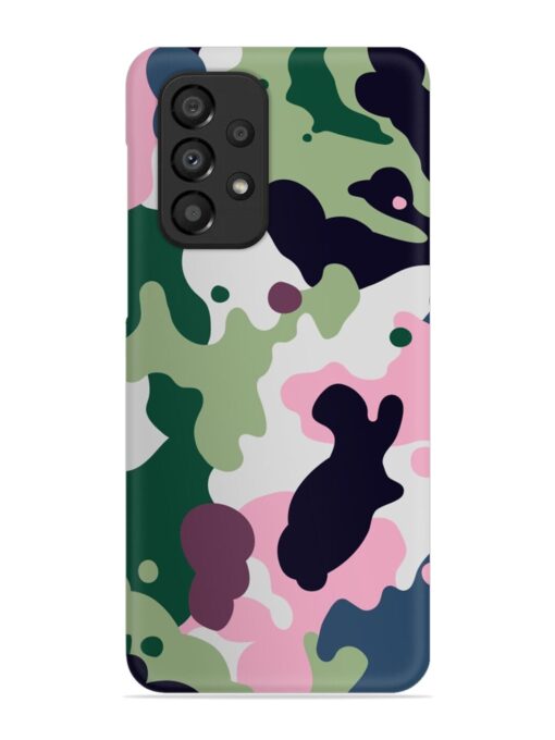 Seamless Funky Camouflage Snap Case for Samsung Galaxy A33 (5G) Zapvi
