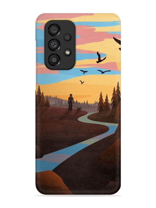 Natural Landscape Art Snap Case for Samsung Galaxy A33 (5G) Zapvi
