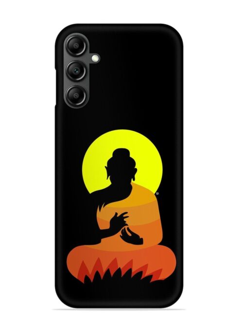 Buddha Art Black Snap Case for Samsung Galaxy A34 (5G) Zapvi