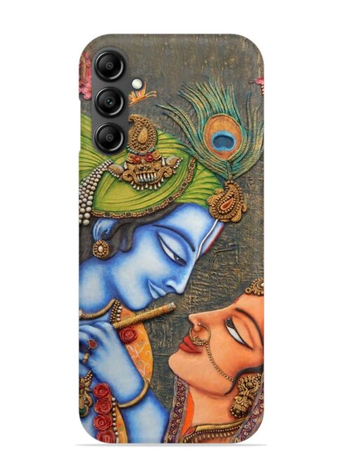 Lord Radha Krishna Flute Art Snap Case for Samsung Galaxy A34 (5G) Zapvi