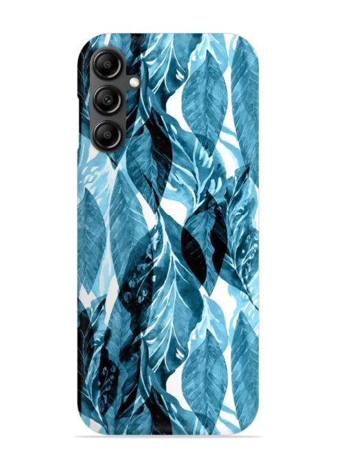 Leaves Pattern Jungle Snap Case for Samsung Galaxy A34 (5G) Zapvi